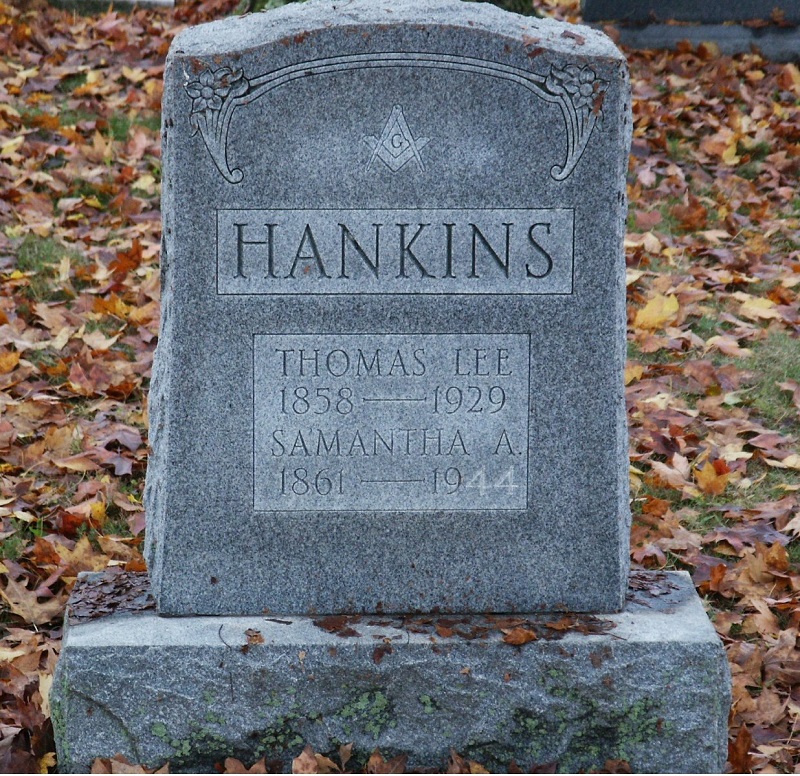 Lee & Samantha Hankins's Headstone