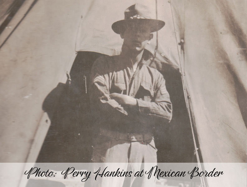 Perry Hankins at Mexican Border
